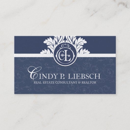 カスタムな不動産仲介業者カード 名刺 (正面)