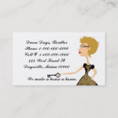 カスタムな不動産 名刺 (裏面)