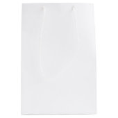 カスタムな中型の無光沢のギフトバッグのブランクのテンプレート ミディアムペーパーバッグ (正面)