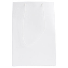 カスタムな中型の無光沢のギフトバッグのブランクのテンプレート ミディアムペーパーバッグ