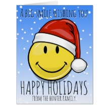 カスタムな休日の巨大なスマイル