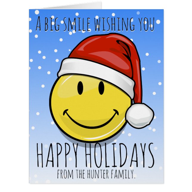 カスタムな休日の巨大なスマイル (正面)