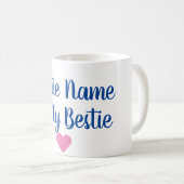 カスタムな伯母さんIs My Bestie Mug コーヒーマグカップ (正面右)