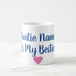 カスタムな伯母さんIs My Bestie Mug コーヒーマグカップ