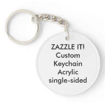 カスタムな円形のアクリルのKeychainのキーホルダーのブランク