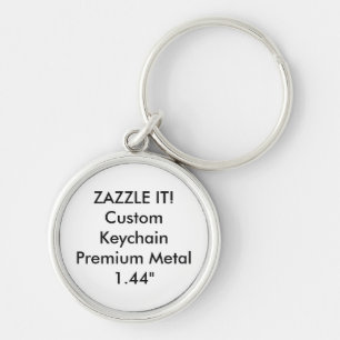 カスタムな円形の金属のKeychainのキーホルダーのブランク キーホルダー