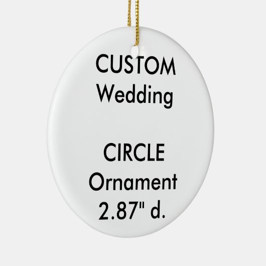 カスタムな円形の陶磁器のぶら下がったなオーナメントの装飾 セラミックオーナメント (右)