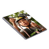 カスタムな写真および名前 ノートブック (右側)