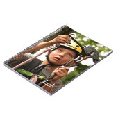 カスタムな写真および名前 ノートブック (左側)