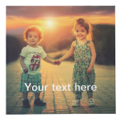 カスタムな写真および文字の記憶立方体 フォトキューブ (右)