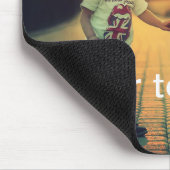 カスタムな写真および文字 マウスパッド (コーナー)