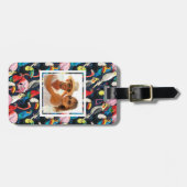 カスタムな写真のエキゾチックな鳥 ラゲッジタグ (正面横)