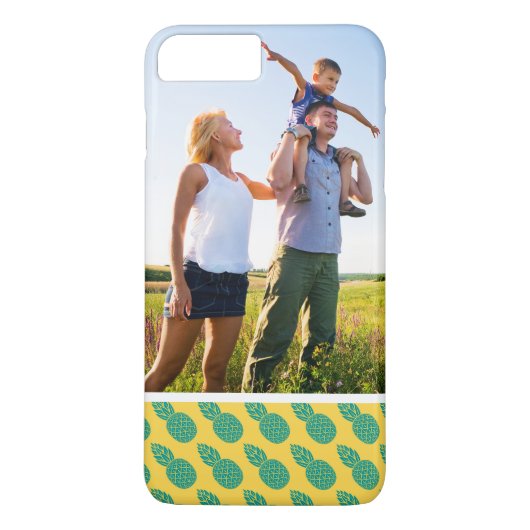 カスタムな写真のパイナップルパターン Case-Mate iPhoneケース (裏面)