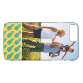 カスタムな写真のパイナップルパターン Case-Mate iPhoneケース (裏面(横))