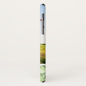 カスタムな写真のパステル調の熱帯シュロの葉 Case-Mate iPhoneケース (裏面/左)