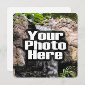 カスタムな写真のフルカラーのパーソナライズ 招待状 (正面/裏面)