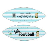 カスタムな写真のベビーの第1フットボール アメリカンフットボール (パネル)