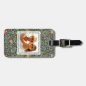カスタムな写真のペイズリーパターン3 ラゲッジタグ (正面横)