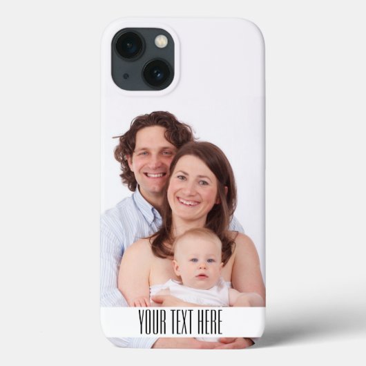 カスタムな写真のモノグラム Case-Mate iPhoneケース (裏面)