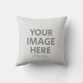 カスタムな写真の名前入りな枕はあなた専有物を作ります クッション (裏面)