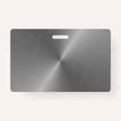 カスタムな写真の名前入りの記章のテンプレート バッジ (裏面)