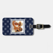 カスタムな写真の大尉のWheel Pattern ラゲッジタグ (正面横)