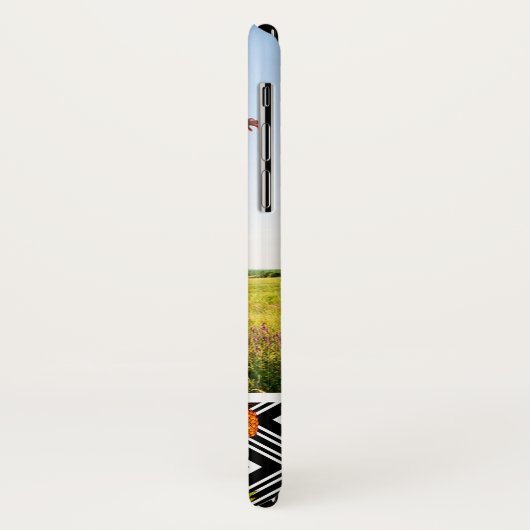 カスタムな写真の幾何学的なパイナップル Case-Mate iPhoneケース (裏面/左)