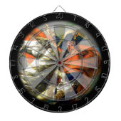 カスタムな写真の投げ矢板 ダーツボード (正面)