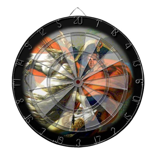 カスタムな写真の投げ矢板 ダーツボード (正面)