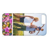 カスタムな写真の熱帯葉および花 Case-Mate iPhoneケース (裏面(横))