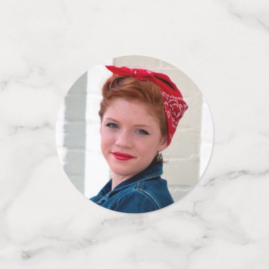 カスタムな写真の紙吹雪のパーティーのテーブルの装飾 コンフェッティ (スモール正面)