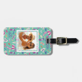 カスタムな写真の美しい夏パターン ラゲッジタグ (正面横)