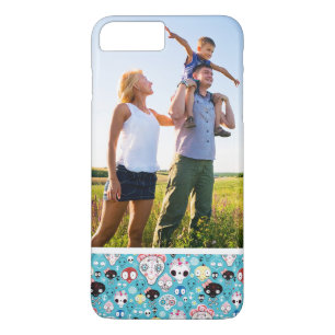 カスタムな写真の質の笑うスカル iPhone 8 PLUS/7 PLUSケース