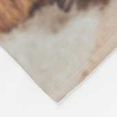 カスタムな写真や文字 フリースブランケット (角)