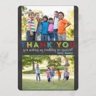 カスタムな写真カードありがとう サンキューカード