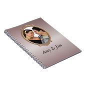 カスタムな写真ジャーナルノート ノートブック (右側)