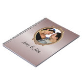 カスタムな写真ジャーナルノート ノートブック (左側)