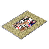 カスタムな写真ジャーナルノート ノートブック (左側)