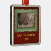 カスタムな写真フレームのオーナメント メタルオーナメント (右)