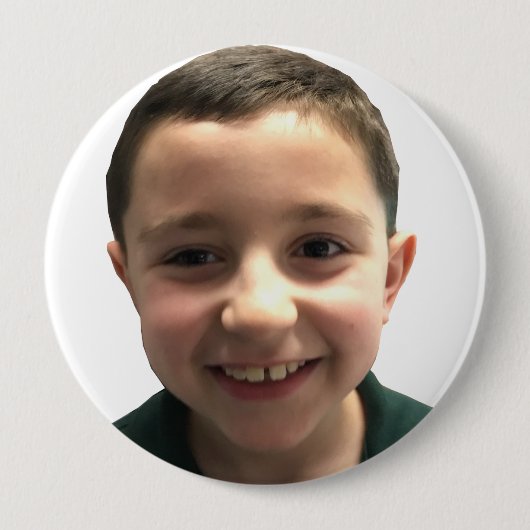 カスタムな写真ボタン 缶バッジ (正面)