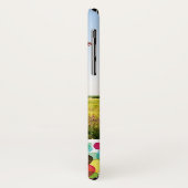 カスタムな写真及びモノグラムの円形の泡パターン2 Case-Mate iPhoneケース (裏面/左)