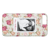 カスタムな写真及び一流の美しいシャクヤクパターン Case-Mate iPhoneケース (裏面(横))