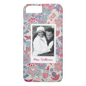 カスタムな写真及び一流の花の鳥及び蝶デザイン Case-Mate iPhoneケース (裏面)