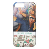 カスタムな写真及び文字の夏の船パターン Case-Mate iPhoneケース (裏面)