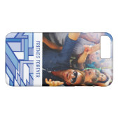 カスタムな写真及び文字幾何学的なパターン2 Case-Mate iPhoneケース (裏面(横))