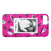 カスタムな写真及びEmoの一流の記号 Case-Mate iPhoneケース (裏面(横))