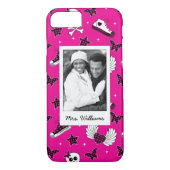 カスタムな写真及びEmoの一流の記号 Case-Mate iPhoneケース (裏面)