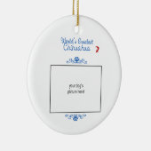 カスタムな写真! 世界の最も素晴らしいチワワ セラミックオーナメント (右)