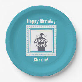 カスタムな写真、文字及び色の紙皿 ペーパープレート