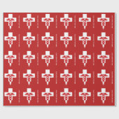 カスタムな医学の専門の包装紙 ラッピングペーパー (フラット)